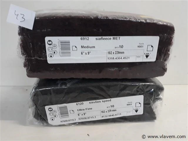 20 x siavlies schuurpads 152x229 mm 2 assorti - afbeelding 2 van  2