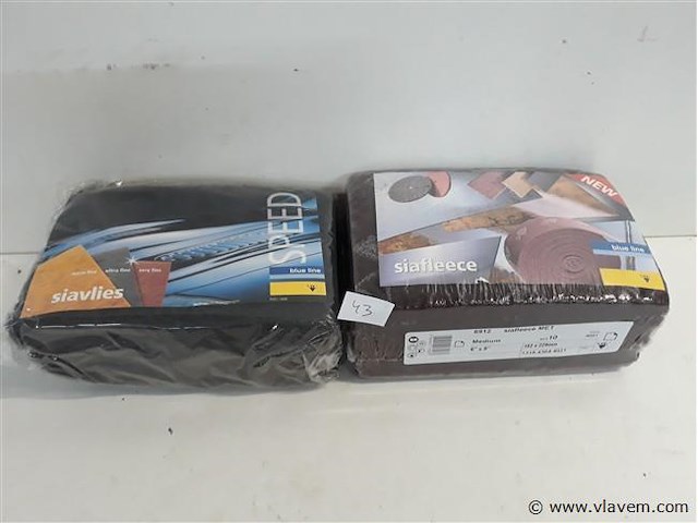20 x siavlies schuurpads 152x229 mm 2 assorti - afbeelding 1 van  2