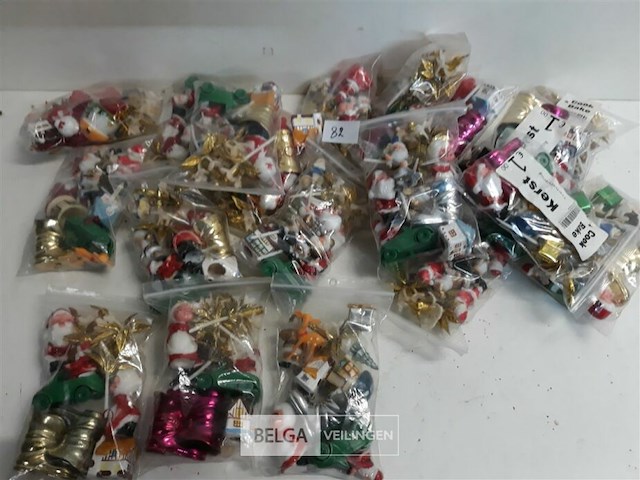 20 x taartdeco kerst - afbeelding 1 van  3