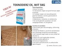20 x teknoderz ex, wit 5kg - afbeelding 2 van  2