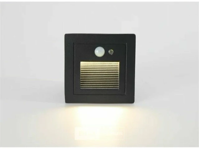 20 x trapverlichting 3w met sensor - ip65 - 3000k warm wit (ly03) - afbeelding 3 van  5