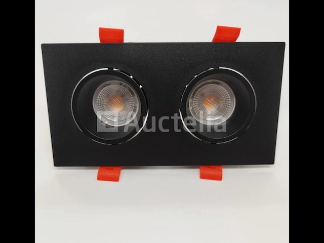 20 x verstelbare inbouwspot (ep-2) – gu10 – zwart – verstelbare binnenring - afbeelding 2 van  4