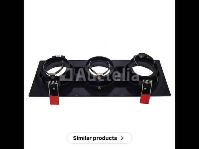 20 x verstelbare inbouwspot (ep-3) – gu10 – zwart – verstelbare binnenring - afbeelding 5 van  5