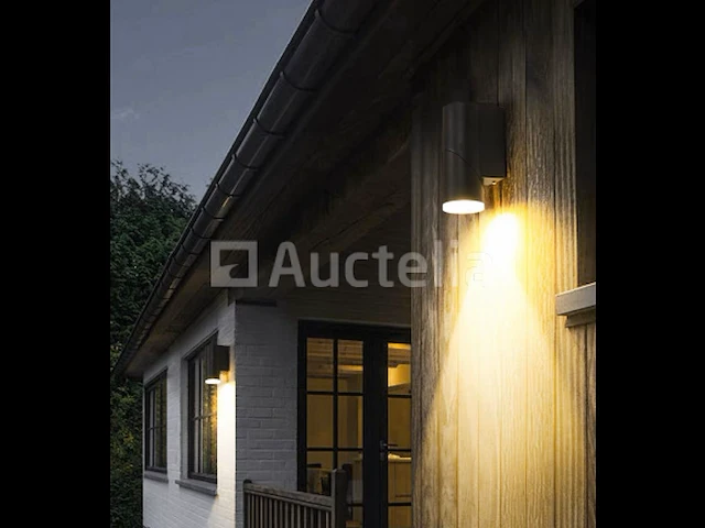 20 x verstelbare led wandlamp – sw-145 – 5w – 3500k warm wit – zwart – ip54 – aluminium - afbeelding 5 van  5