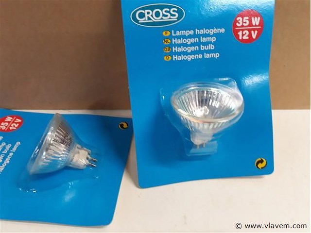20 x vervanglamp halogeen 12v mr16 35 w - afbeelding 2 van  2