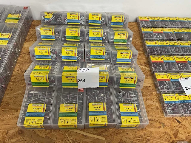 20 x verzinkte universele schroeven - afbeelding 1 van  6