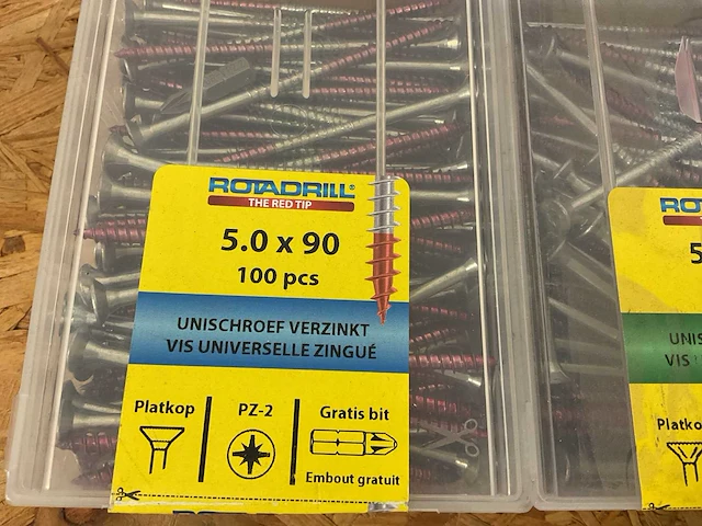 20 x verzinkte universele schroeven - afbeelding 3 van  6