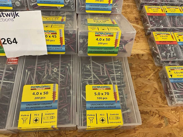20 x verzinkte universele schroeven - afbeelding 4 van  6
