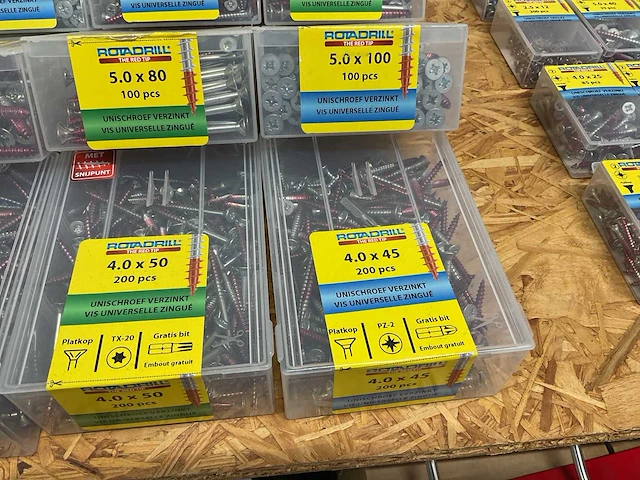 20 x verzinkte universele schroeven - afbeelding 4 van  8