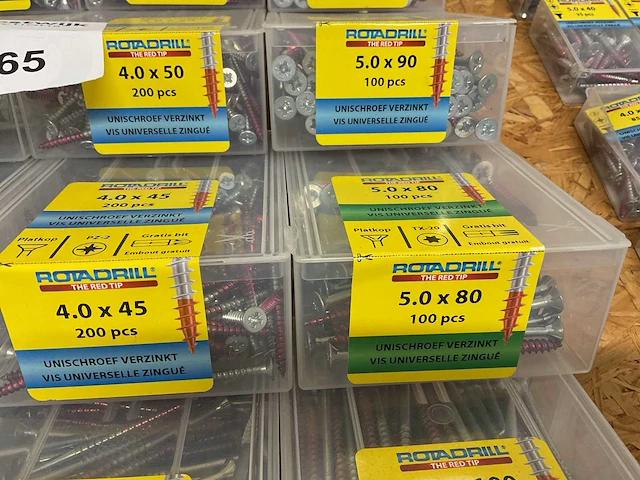 20 x verzinkte universele schroeven - afbeelding 5 van  8