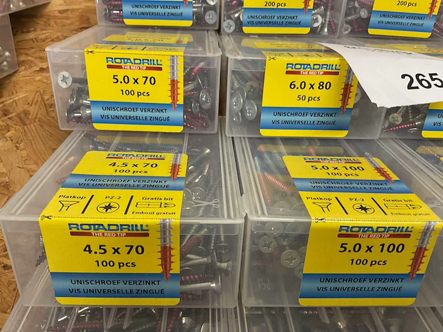 20 x verzinkte universele schroeven - afbeelding 6 van  8