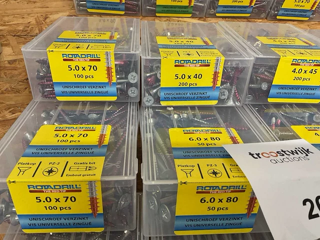 20 x verzinkte universele schroeven - afbeelding 7 van  8
