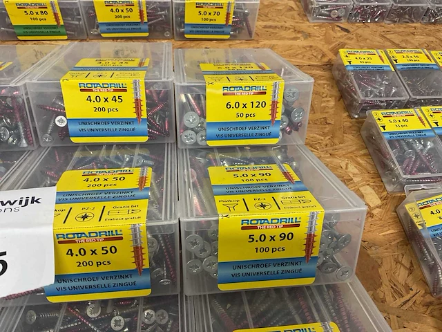 20 x verzinkte universele schroeven - afbeelding 8 van  8
