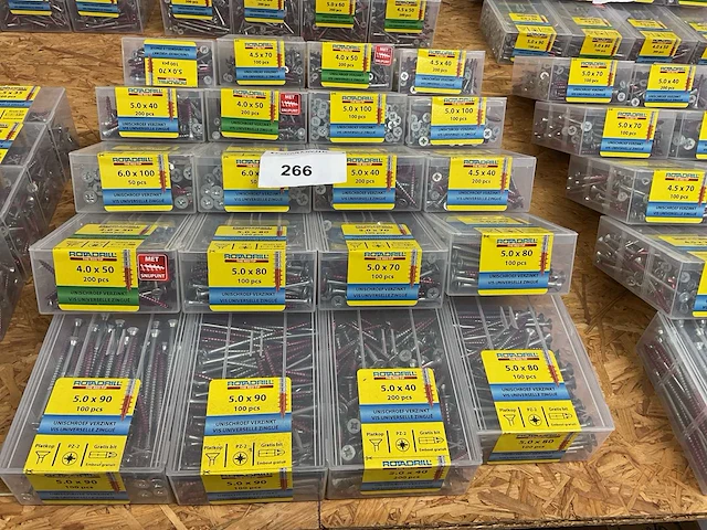 20 x verzinkte universele schroeven - afbeelding 1 van  6