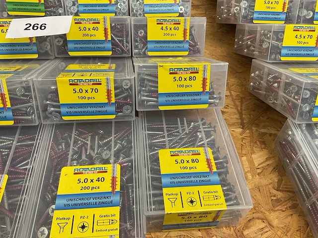20 x verzinkte universele schroeven - afbeelding 4 van  6