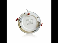 20 xled paneel - rond - 8w - inbouw - 6500k (daglicht) - afbeelding 3 van  5