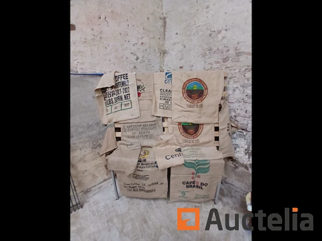 20 zakjes jute koffie - afbeelding 1 van  1