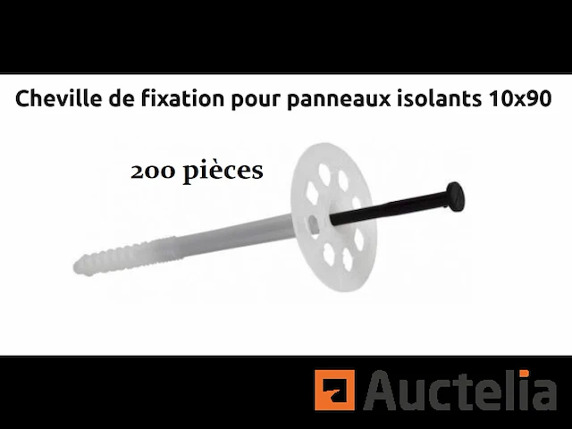 200 cofan 10x90 isolatiepaneel bevestigingspluggen 07761090 - afbeelding 1 van  1