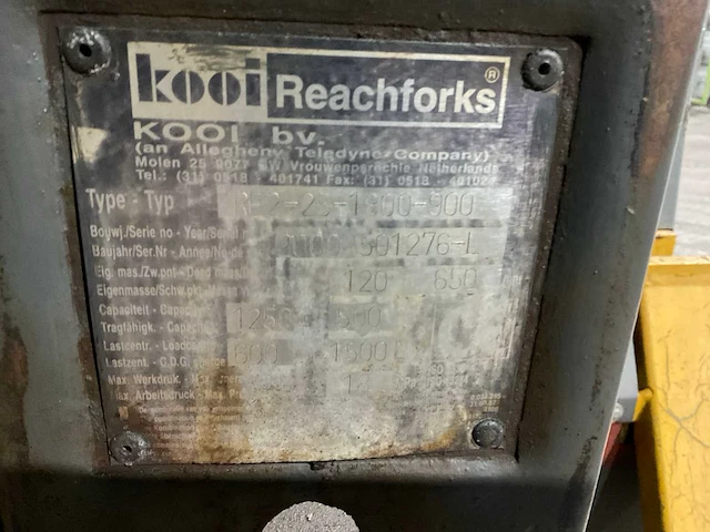 200 kooiaap z1-3-1528 meeneeem vorkheftruck - afbeelding 13 van  13