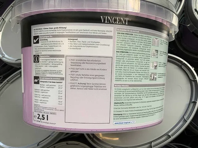 200 liter wand/ muurverf - afbeelding 8 van  8