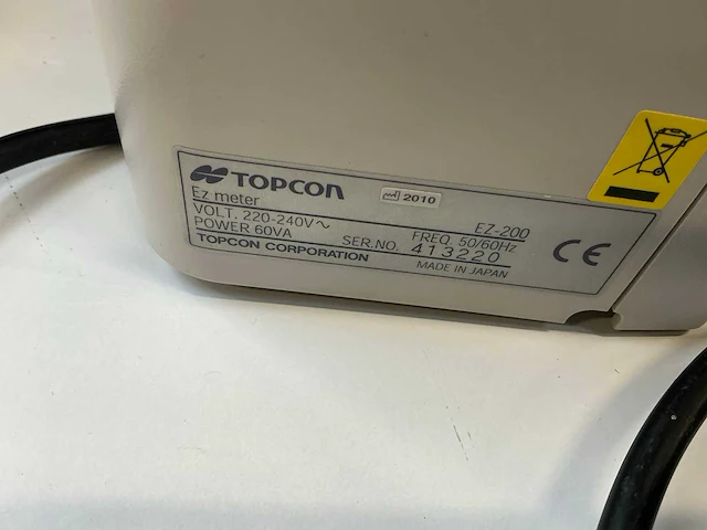 200 topcon lensmeter - afbeelding 7 van  7