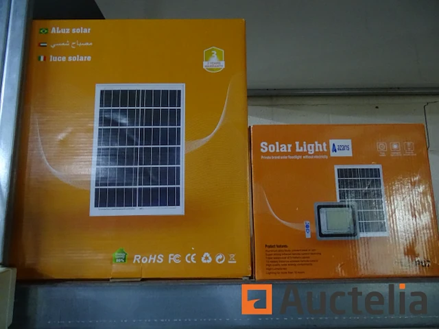 200 w solar spot kit met azaris ip 67 afstandsbediening - afbeelding 1 van  6