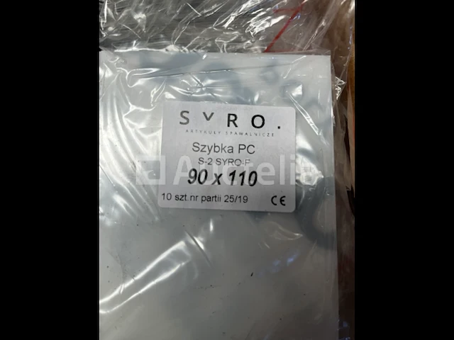 200 x lasglas wit 11x9 cm - afbeelding 1 van  2