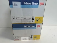200 x schuurpads rond 150mm 100 x k80 + 100 x k100 - afbeelding 3 van  3