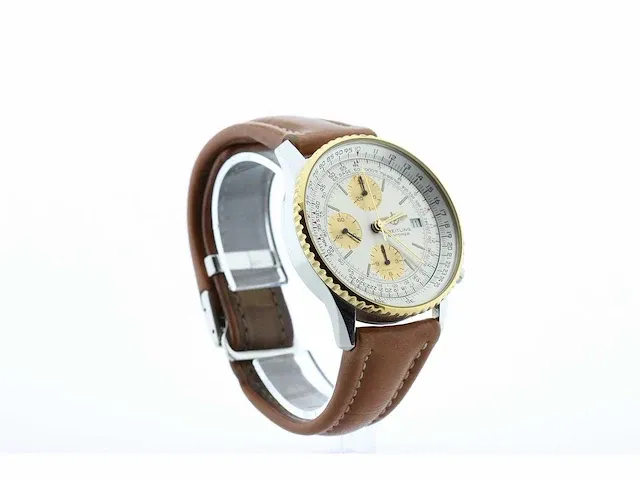2000 - breitling - old navytimer - wrist watch - afbeelding 11 van  12