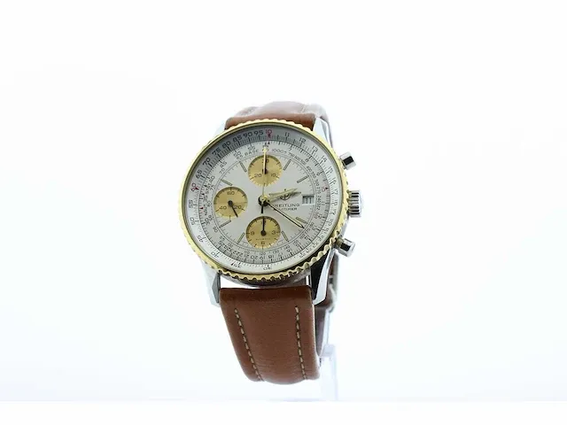 2000 - breitling - old navytimer - wrist watch - afbeelding 1 van  12