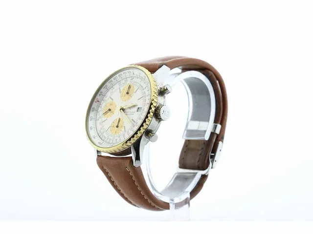 2000 - breitling - old navytimer - wrist watch - afbeelding 2 van  12