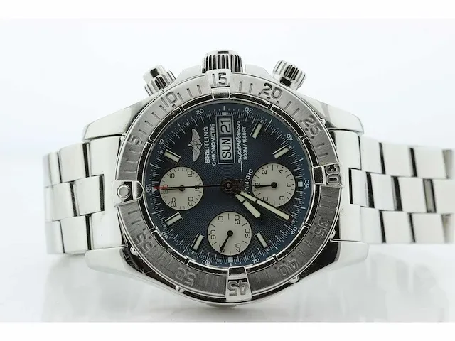 2000 - breitling - superocean - wrist watch - afbeelding 10 van  12