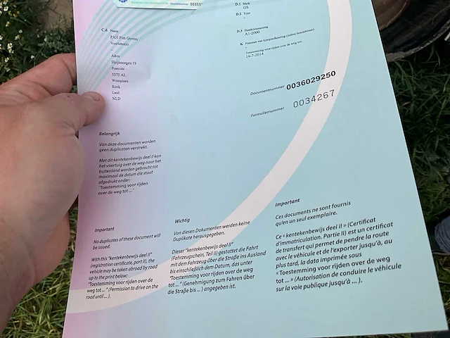 2000 - gs a1-2000 veetrailer / varkenswagen - afbeelding 11 van  19