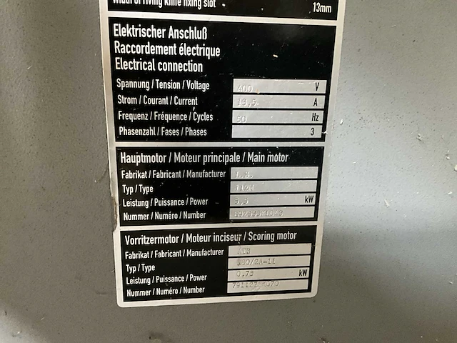 2000 altendorf f45 elmo ce formaatcirkelzaagmachine - afbeelding 13 van  16