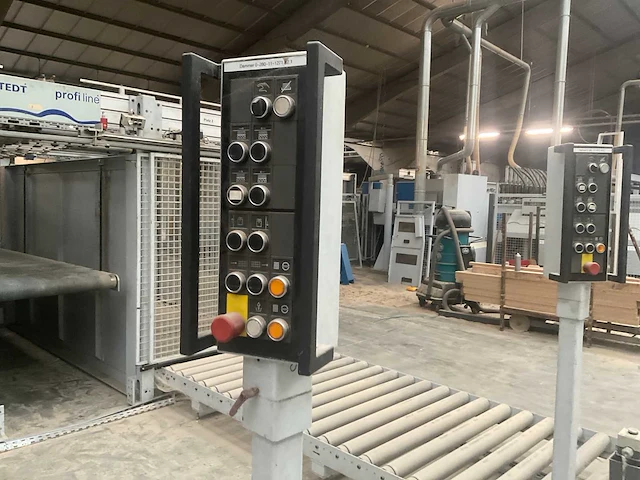 2000 bargstedt tbh 22/d/30/12 dubbel station meubelpaneel-lader- houtbewerking - houtbewerkingsmachines - afbeelding 2 van  14