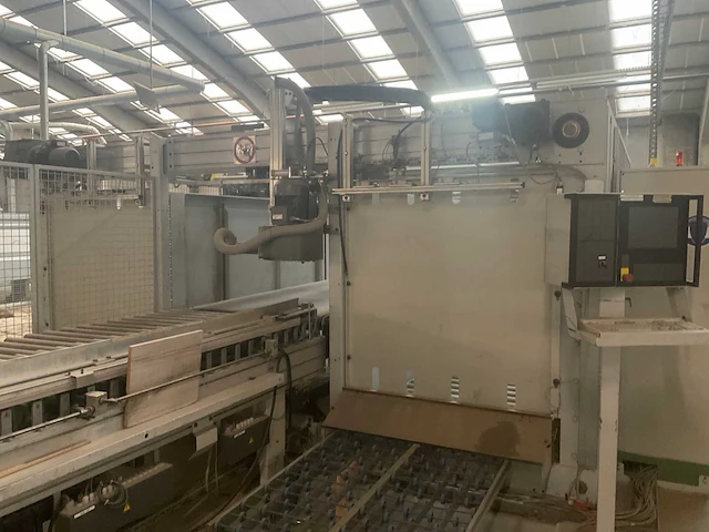 2000 bargstedt tbh 22/d/30/12 dubbel station meubelpaneel-lader- houtbewerking - houtbewerkingsmachines - afbeelding 6 van  14