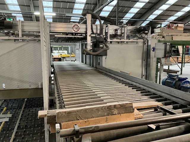 2000 bargstedt tbh 22/d/30/12 dubbel station meubelpaneel-lader- houtbewerking - houtbewerkingsmachines - afbeelding 10 van  14