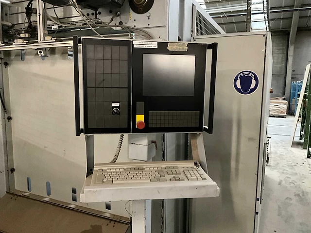 2000 bargstedt tbh 22/d/30/12 dubbel station meubelpaneel-lader- houtbewerking - houtbewerkingsmachines - afbeelding 12 van  14