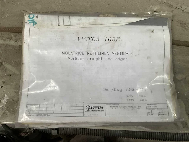 2000 bottero 108f glassnijmachine - afbeelding 19 van  21