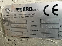 2000 bottero 108f glassnijmachine - afbeelding 21 van  21