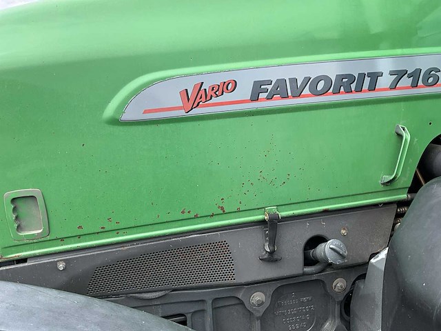 2000 fendt fendt 716 vario landbouwtractor 4wd - afbeelding 33 van  49