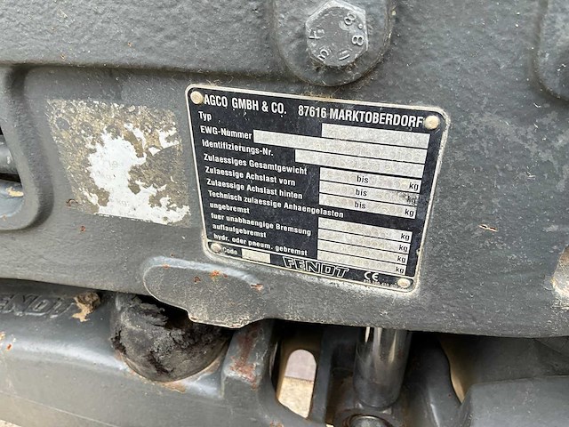 2000 fendt fendt 716 vario landbouwtractor 4wd - afbeelding 42 van  49