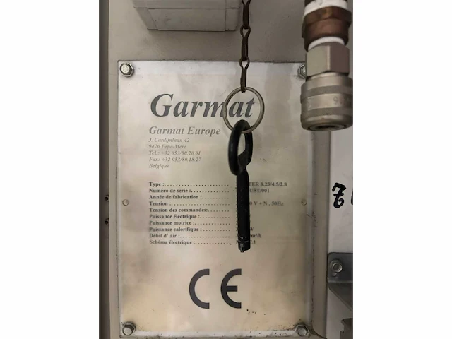2000 garmat gmd 105 verfspuit- en droogcabine - afbeelding 19 van  37
