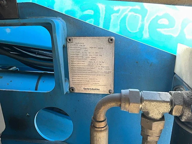 2000 genie 245/25j hoogwerker - afbeelding 4 van  34