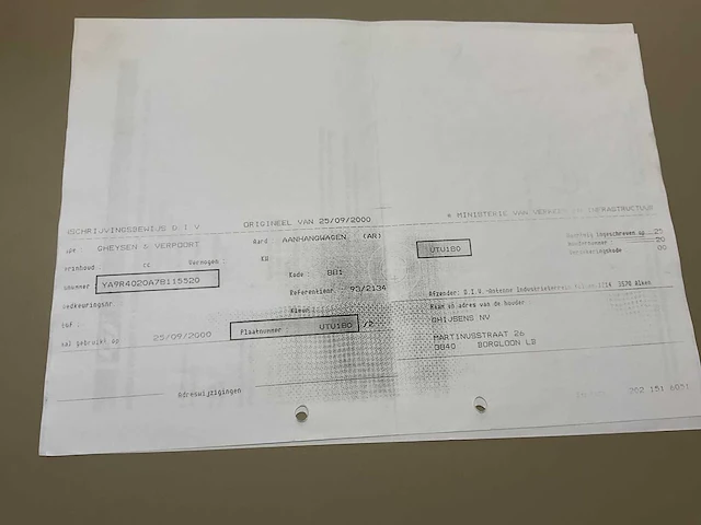 2000 gheysen & verpoort dieplader - afbeelding 9 van  17