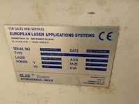 2000 haco fly3-olb co2 lasersnijmachine - afbeelding 9 van  9