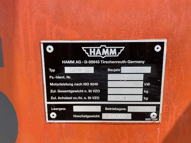 2000 hamm grw 15 duowals - afbeelding 11 van  19
