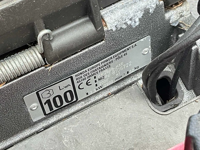 2000 honda hydrostatic grasmaaier - afbeelding 7 van  7