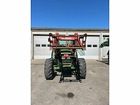 2000 john deere 6210 tractor met gaas voorlader - afbeelding 8 van  12