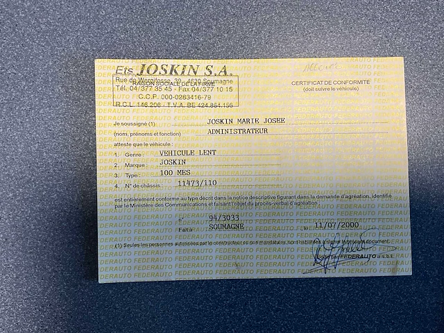 2000 joskin 100sei mengmesttank - afbeelding 13 van  20